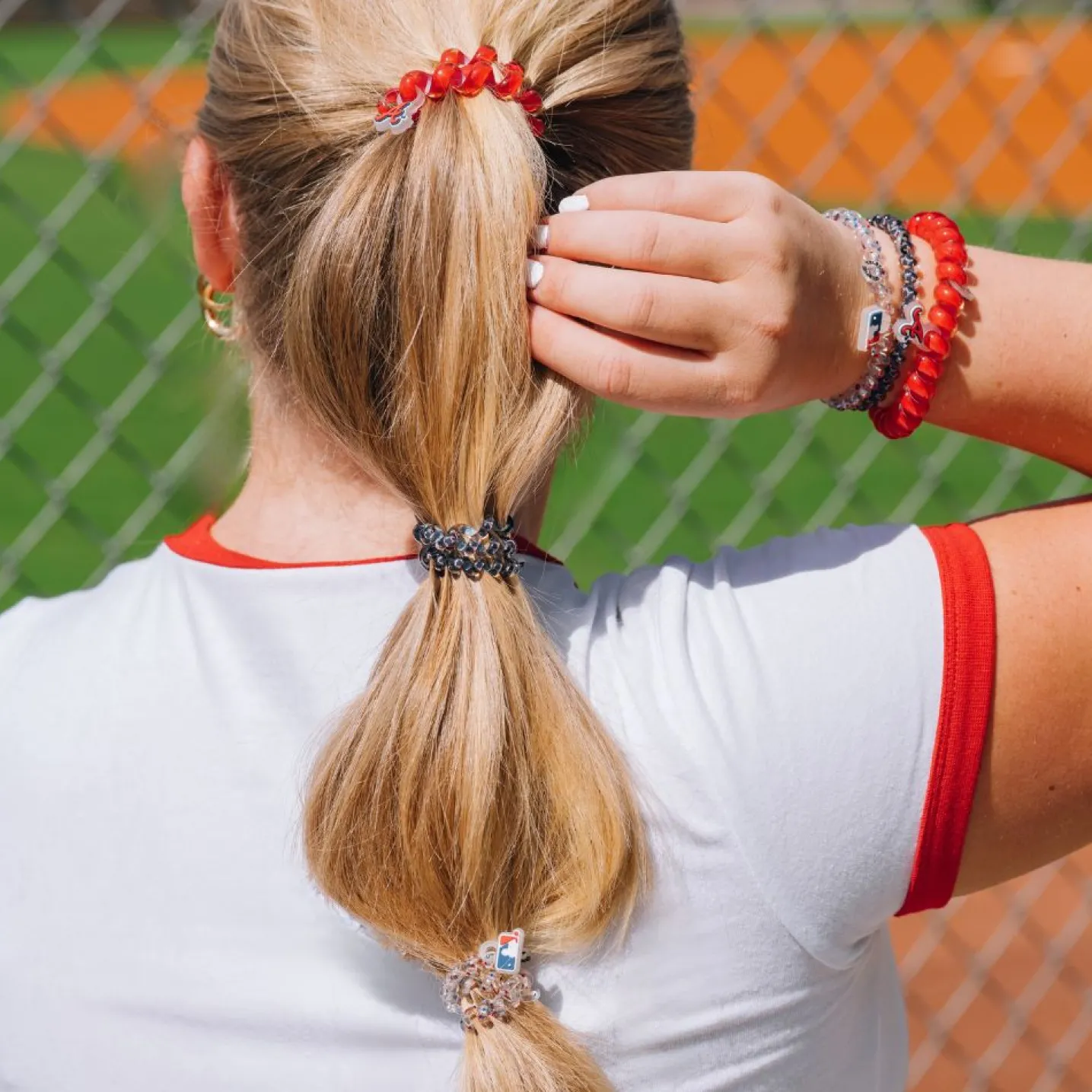 Atlanta Braves Small Hair Ties