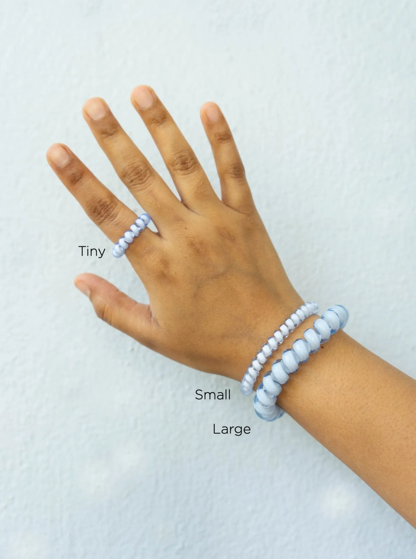 Black Matte Large Hair Ties