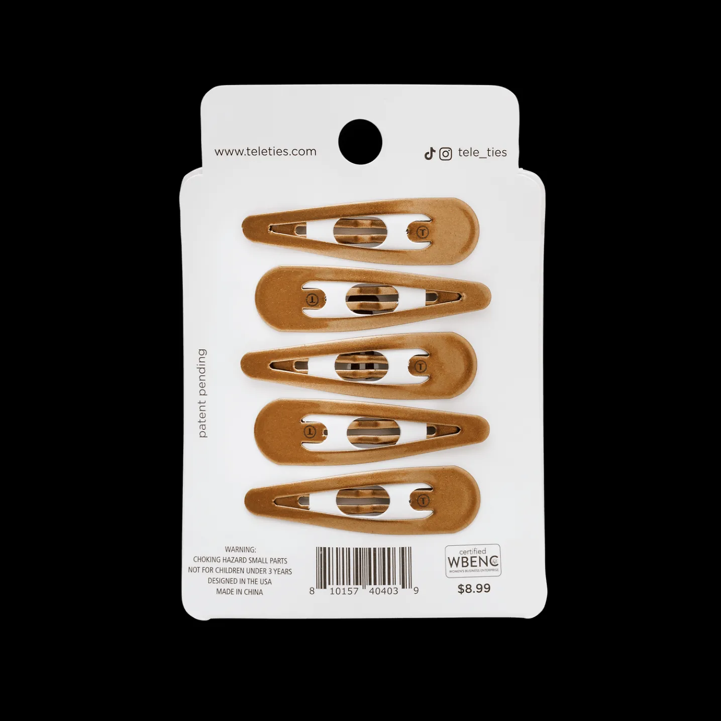 Bronze Snap Clip (6ct)