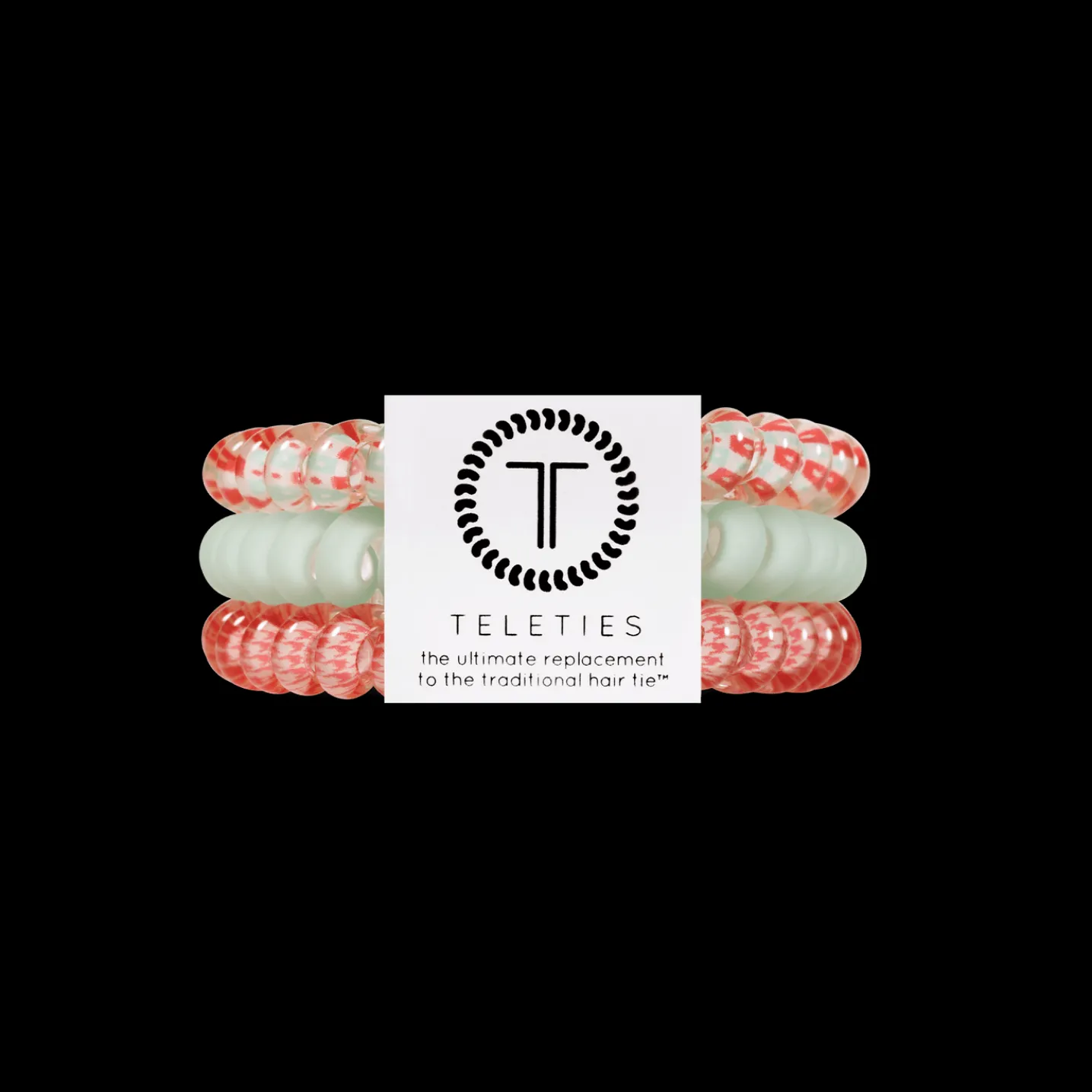 Calming Coral Small Hair Ties