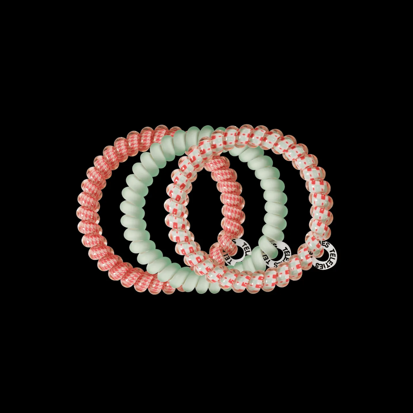 Calming Coral Small Hair Ties