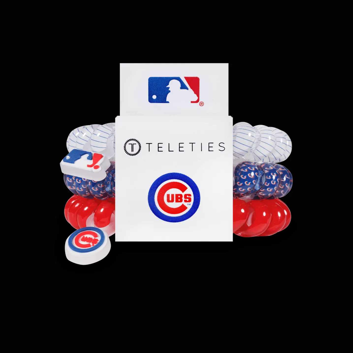 Chicago Cubs Large Hair Ties