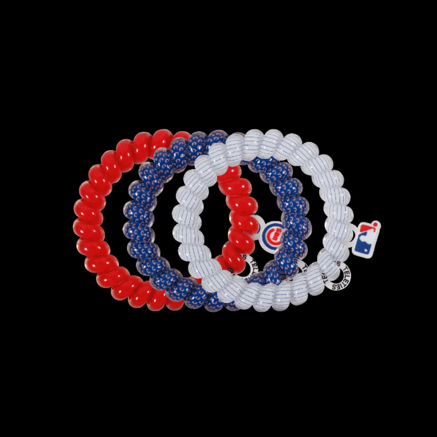 Chicago Cubs Large Hair Ties