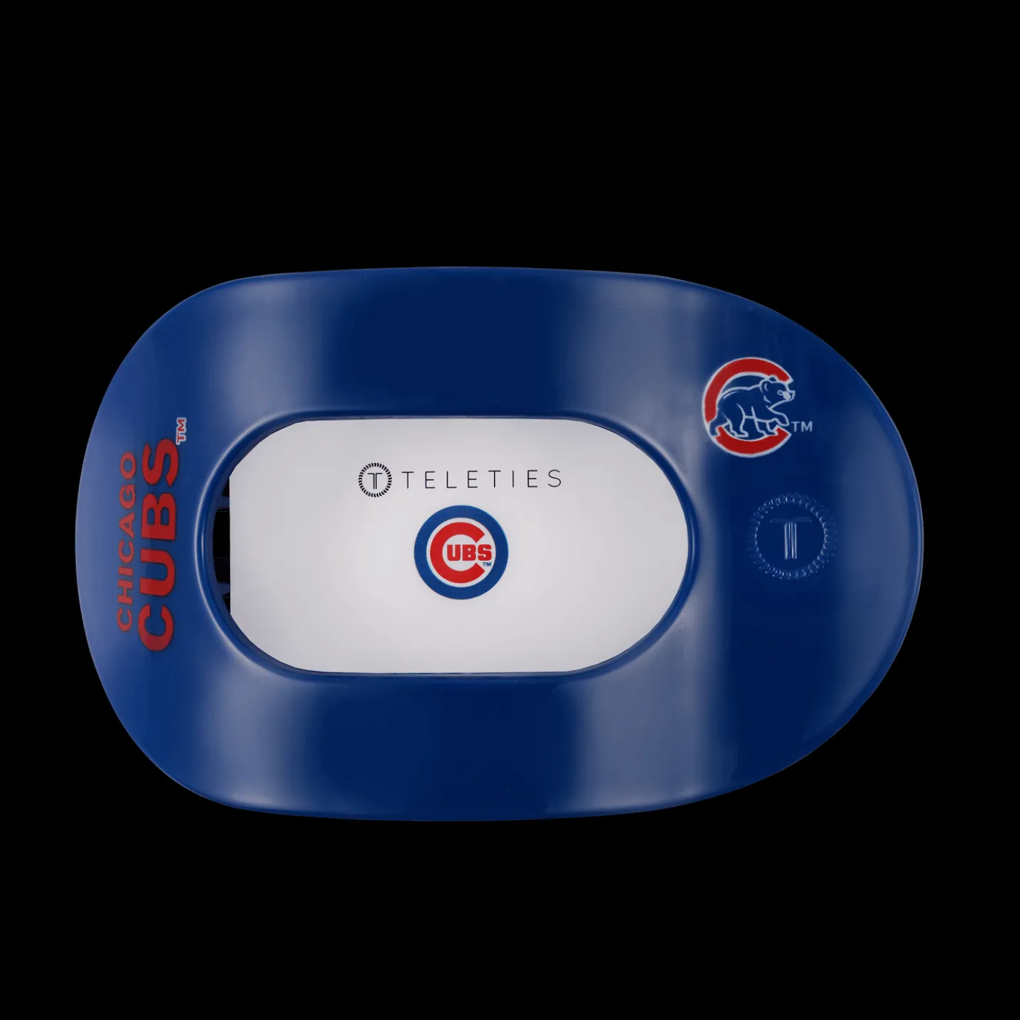 Chicago Cubs Large Flat Round Hair Clip