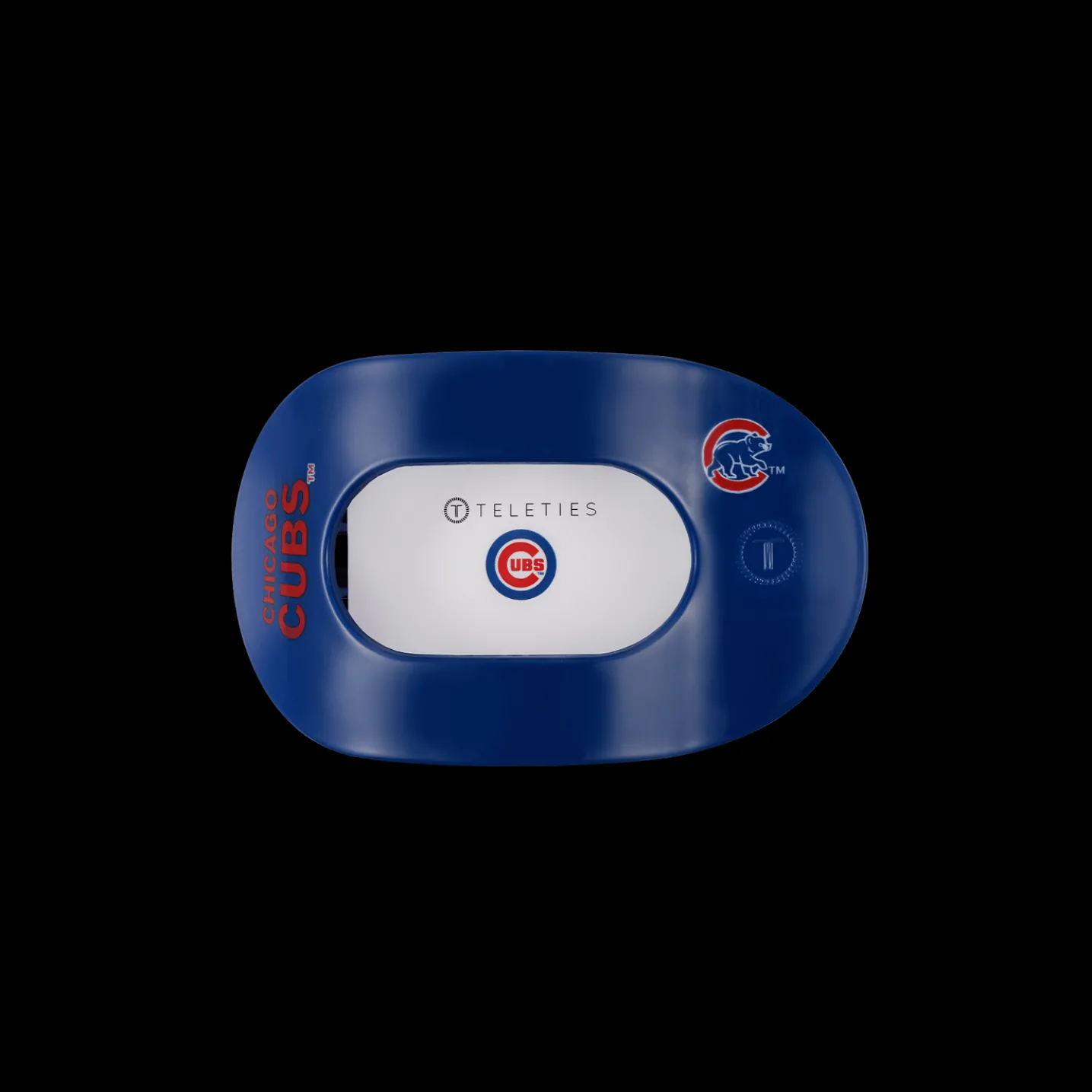 Chicago Cubs Small Flat Round Hair Clip