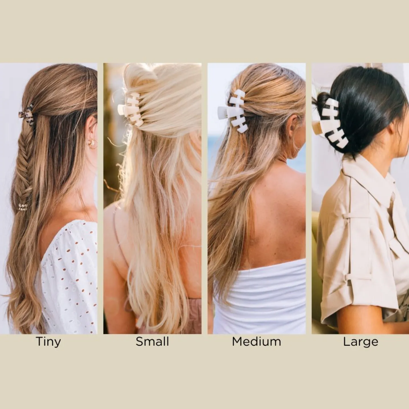 Classic Butter Yellow Medium Hair Clip