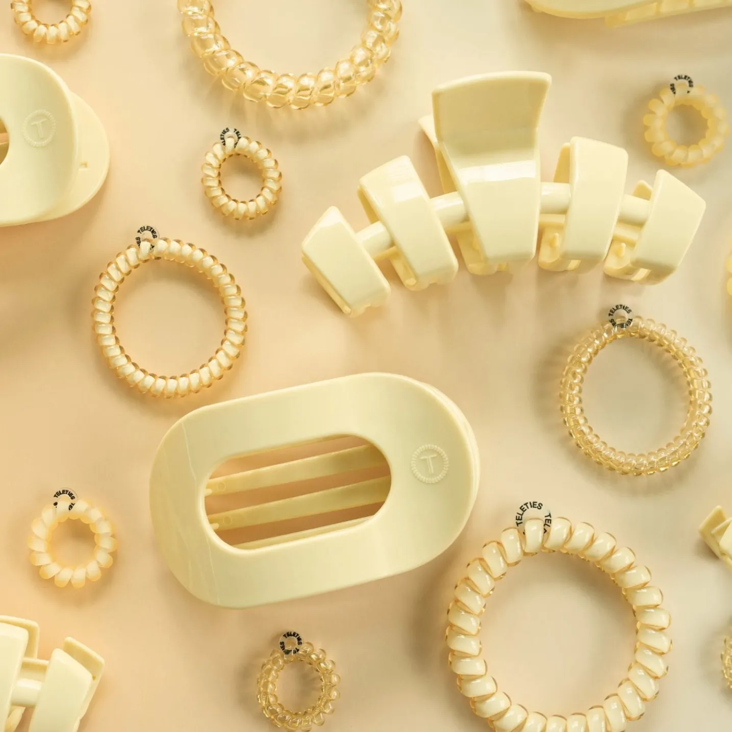 Classic Butter Yellow Large Hair Clip