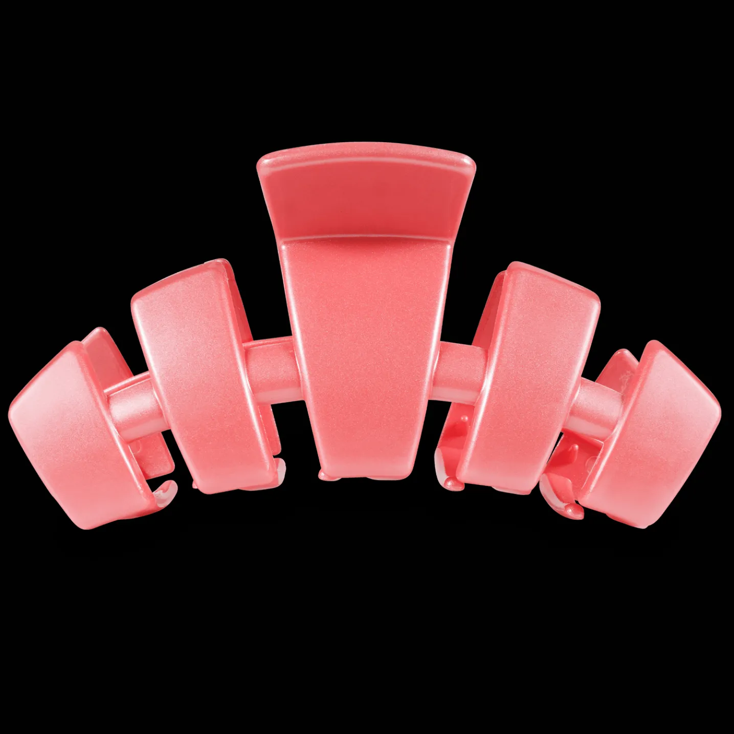 Classic Calming Coral Large Claw Hair Clip