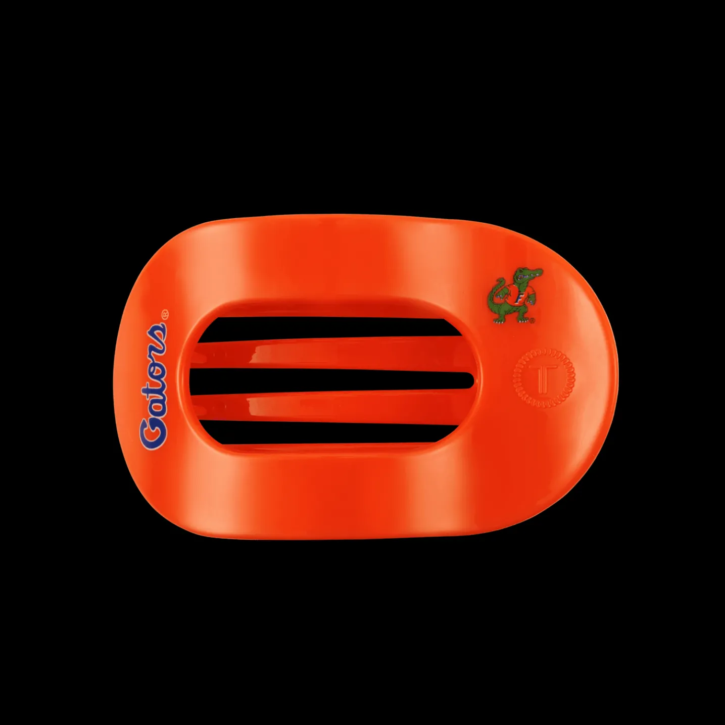 Go Gators! Medium Flat Round Hair Clip