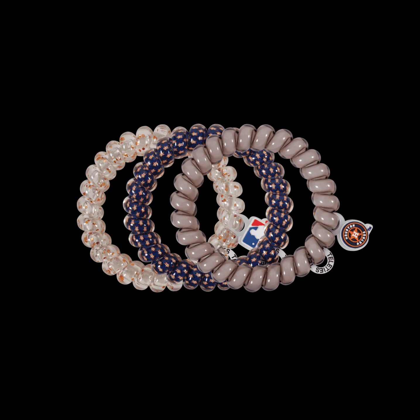 Houston Astros Large Hair Ties