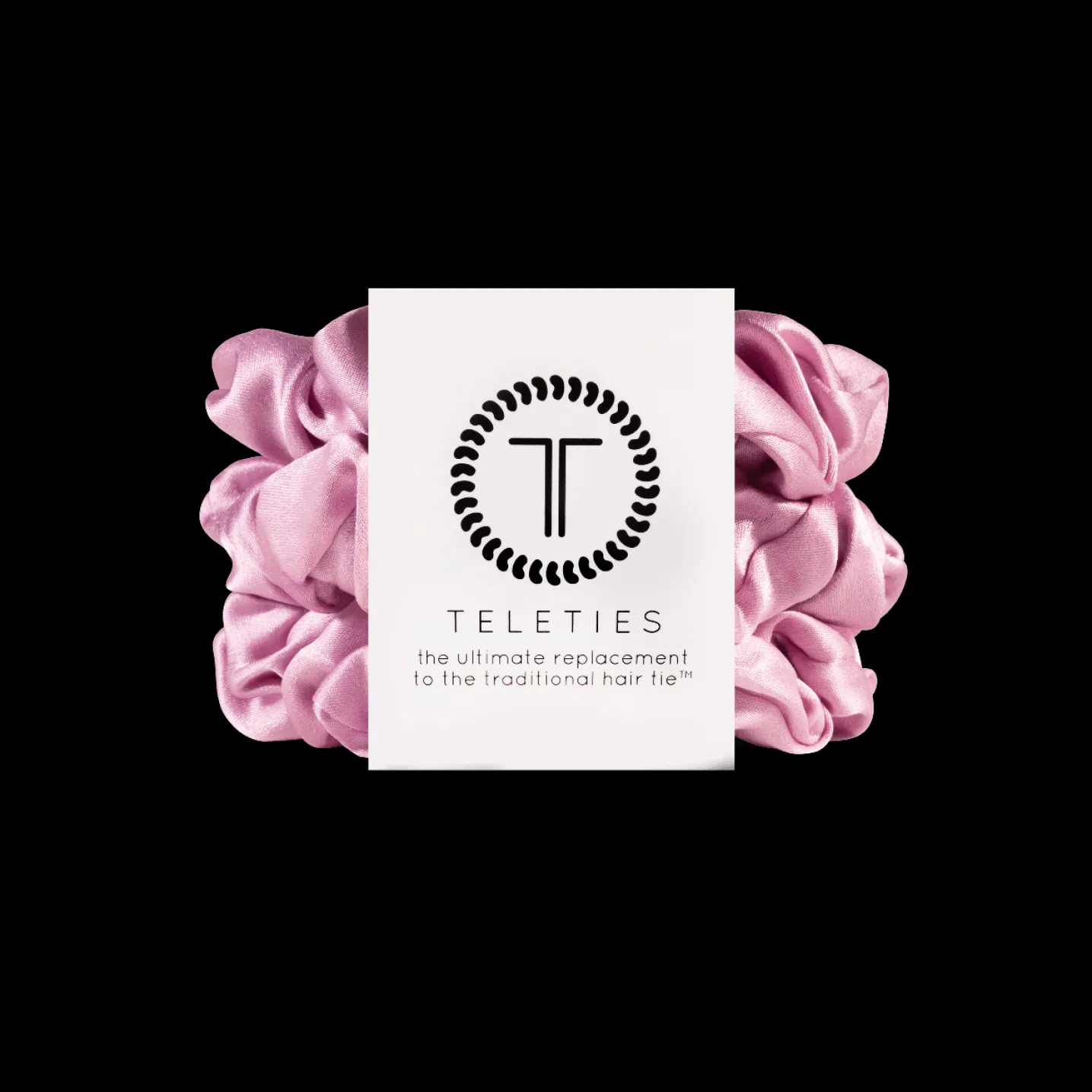 I Pink I Love You Large Silk Scrunchies