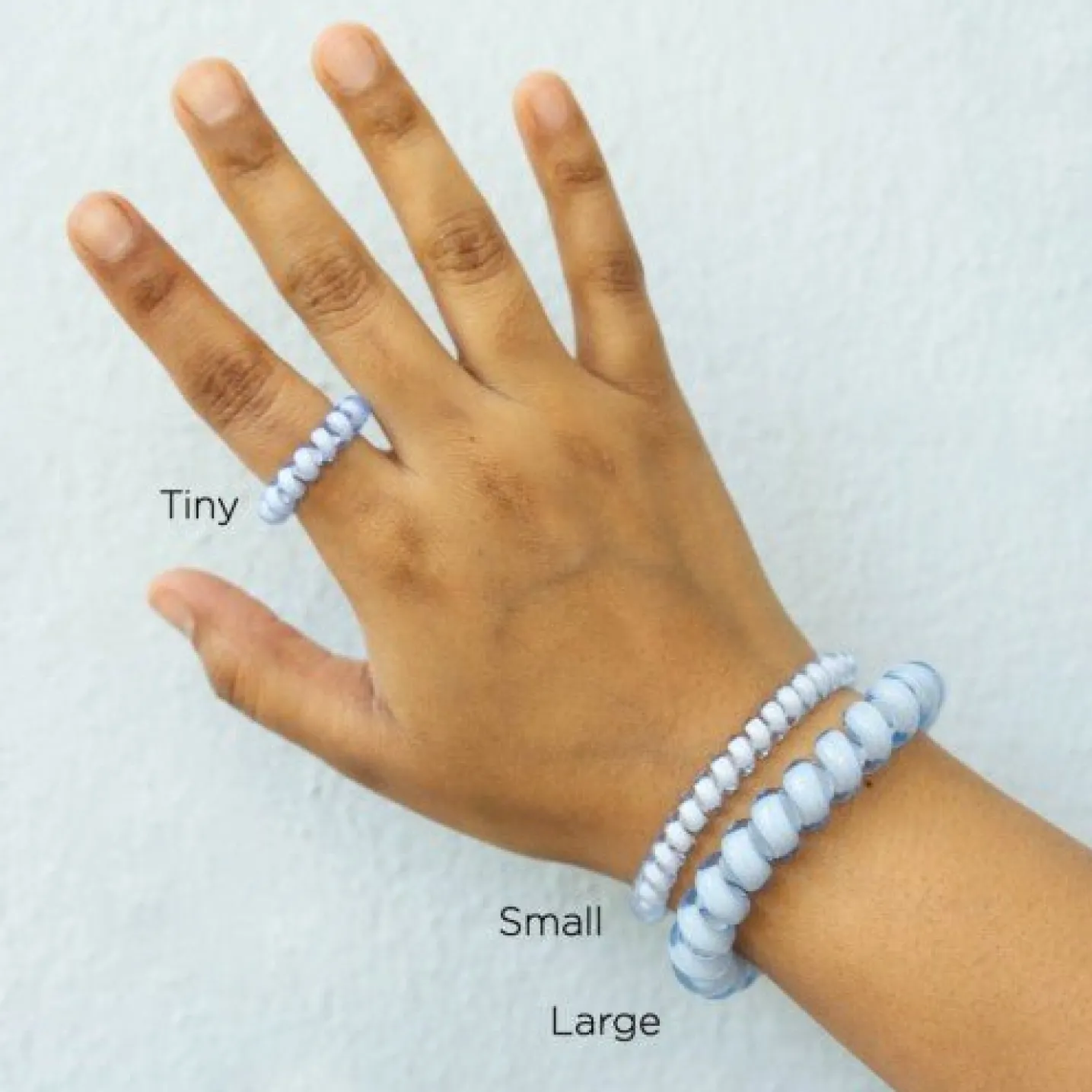 Jet Black Tiny Hair Ties