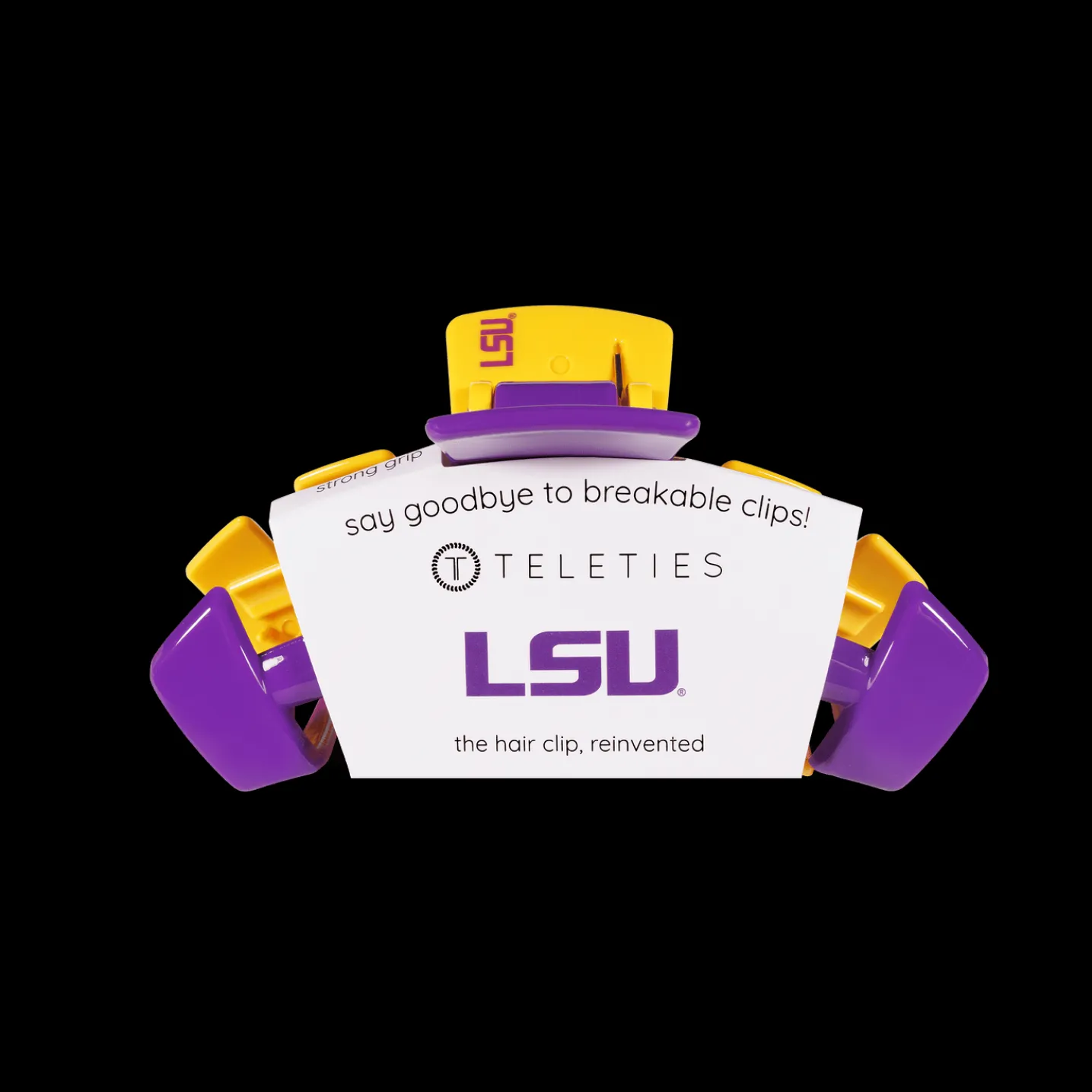LSU Medium Claw Hair Clip