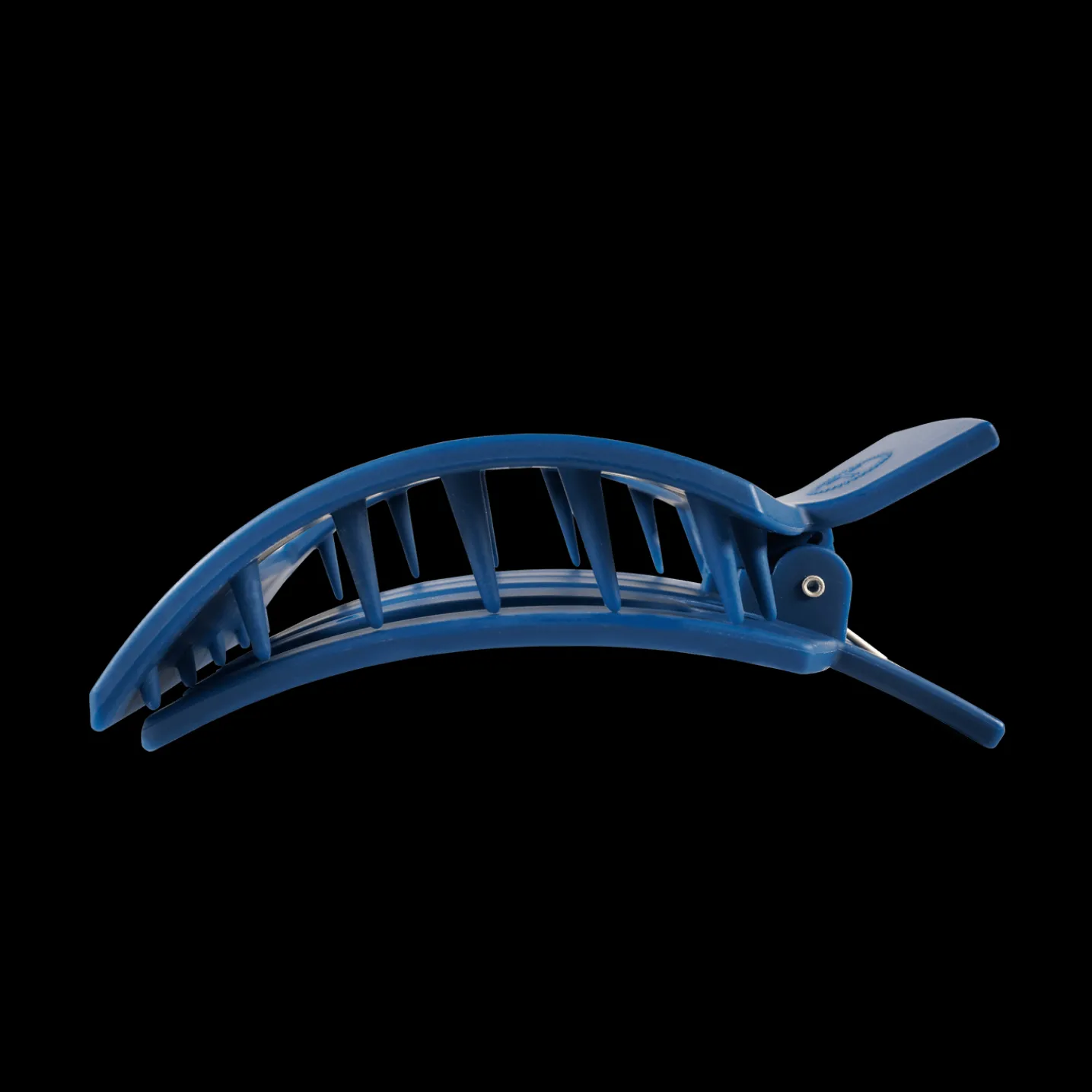 Midnight Rain Large Flat Square Hair Clip