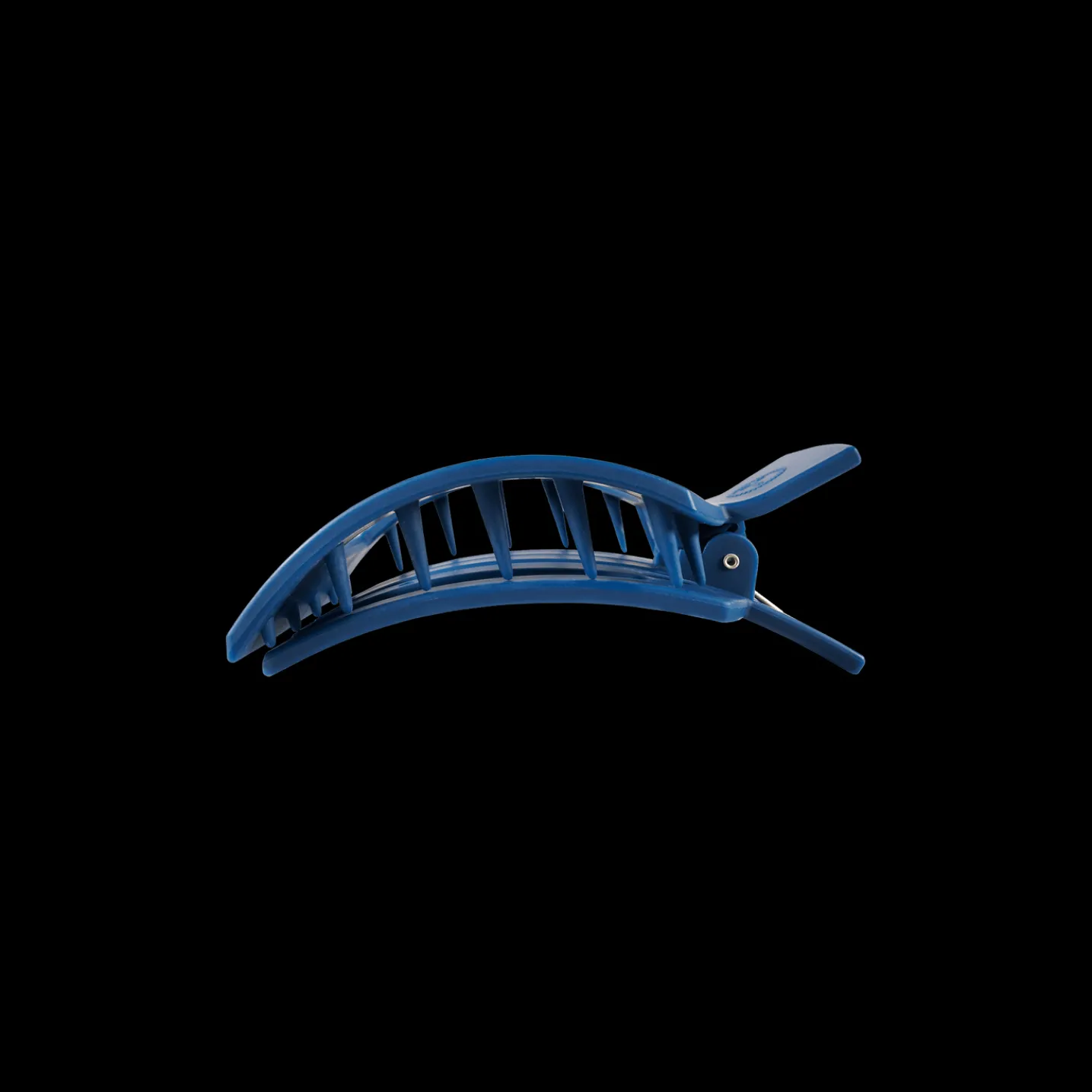 Midnight Rain Small Flat Square Hair Clip