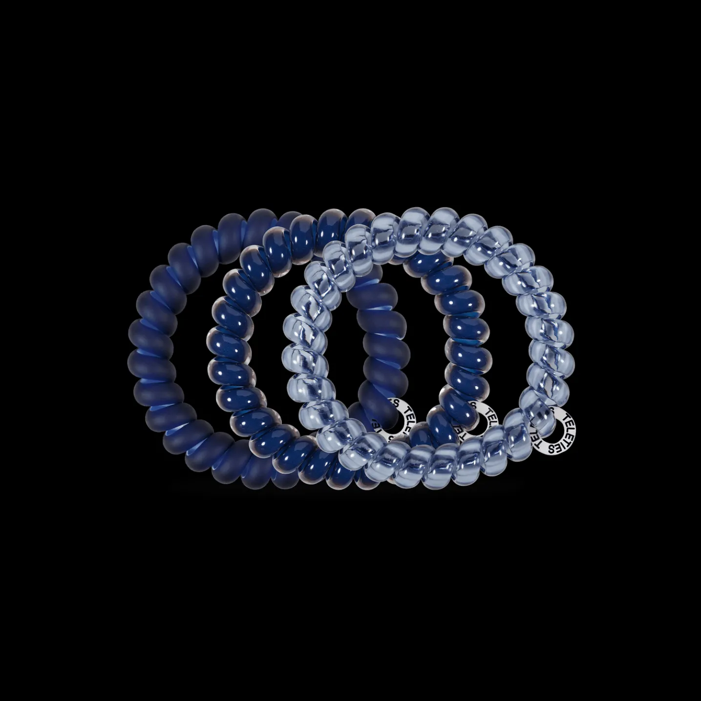 Nightfall Navy Large Hair Ties