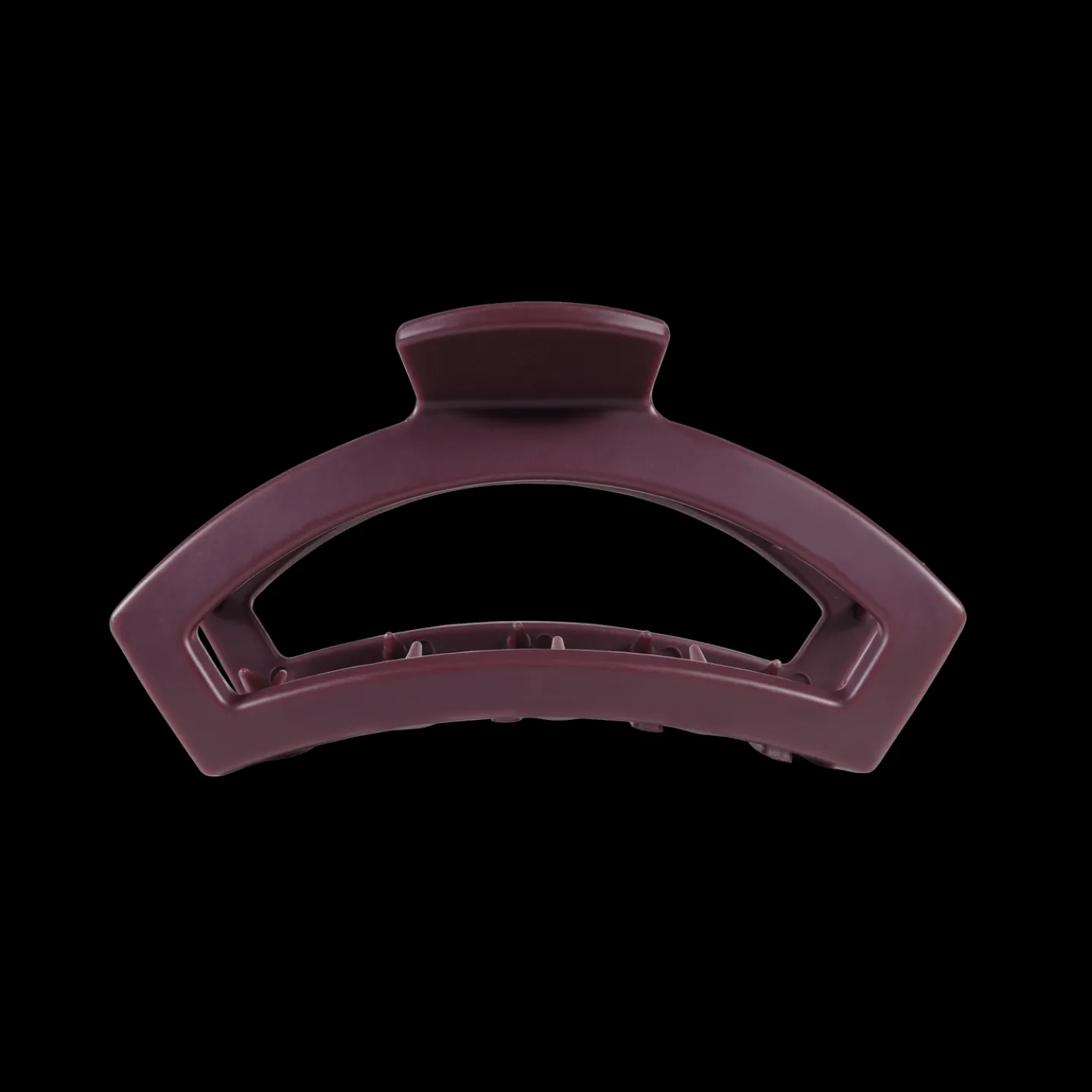 Open Burgundy Bliss Medium Claw Hair Clip