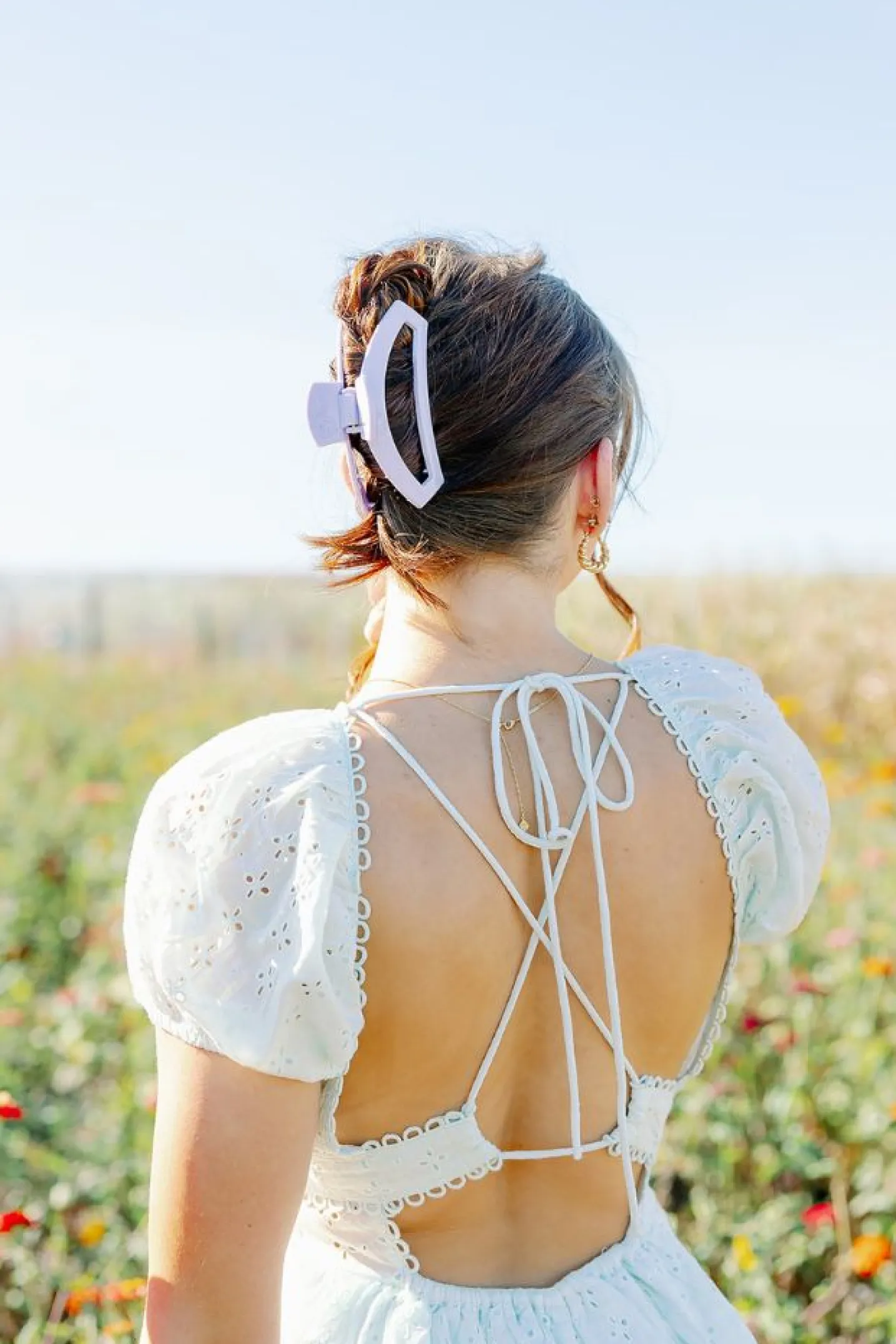 Open Lilac You Large Claw Hair Clip