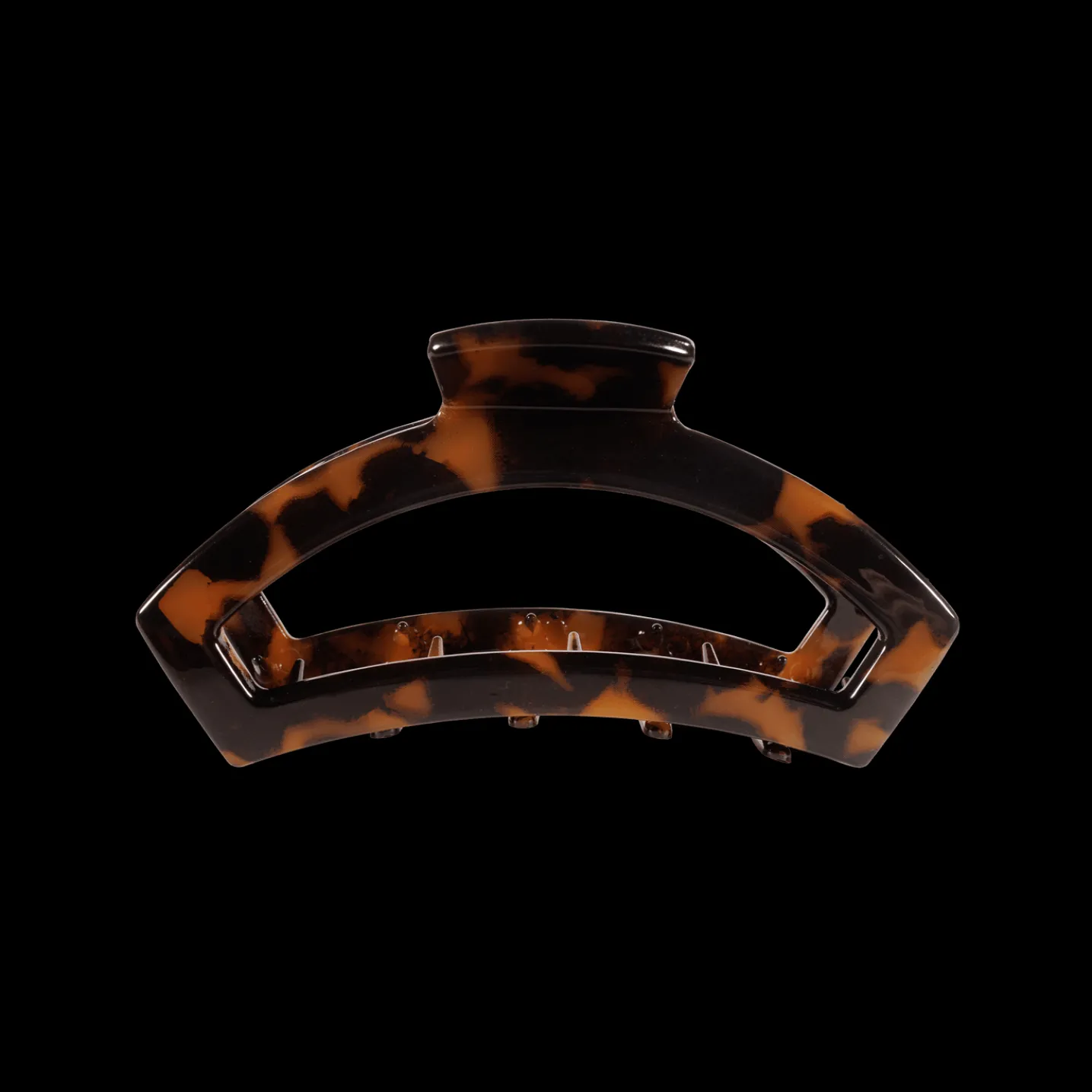 Open Tortoise Medium Claw Hair Clip