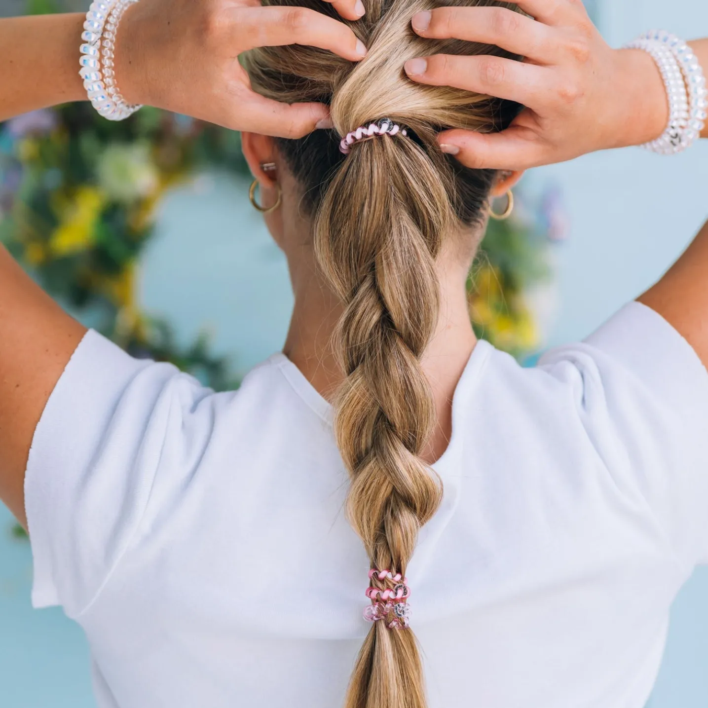 Pretty in Pink Tiny Hair Ties