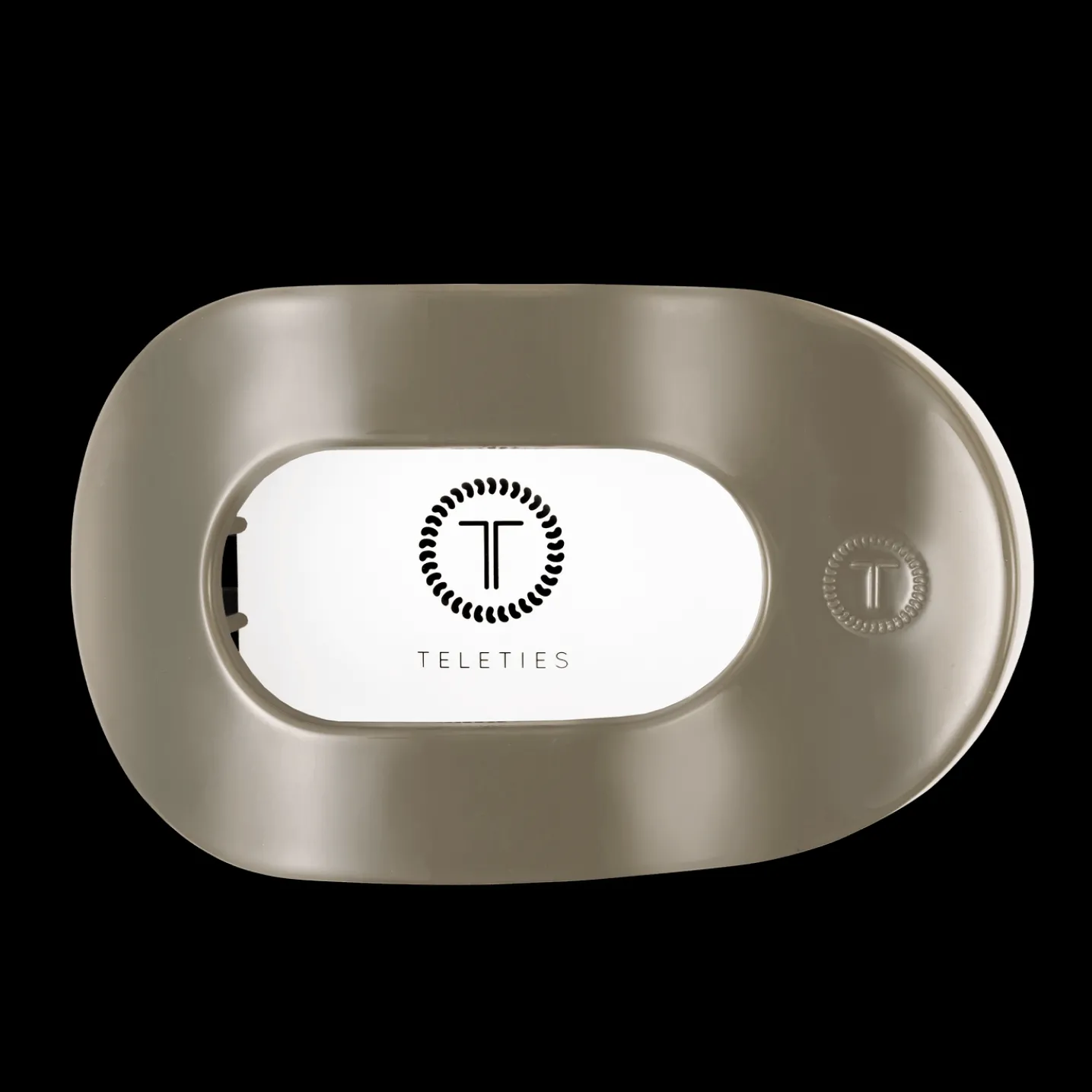 Sage It Ain't So Large Flat Round Hair Clip