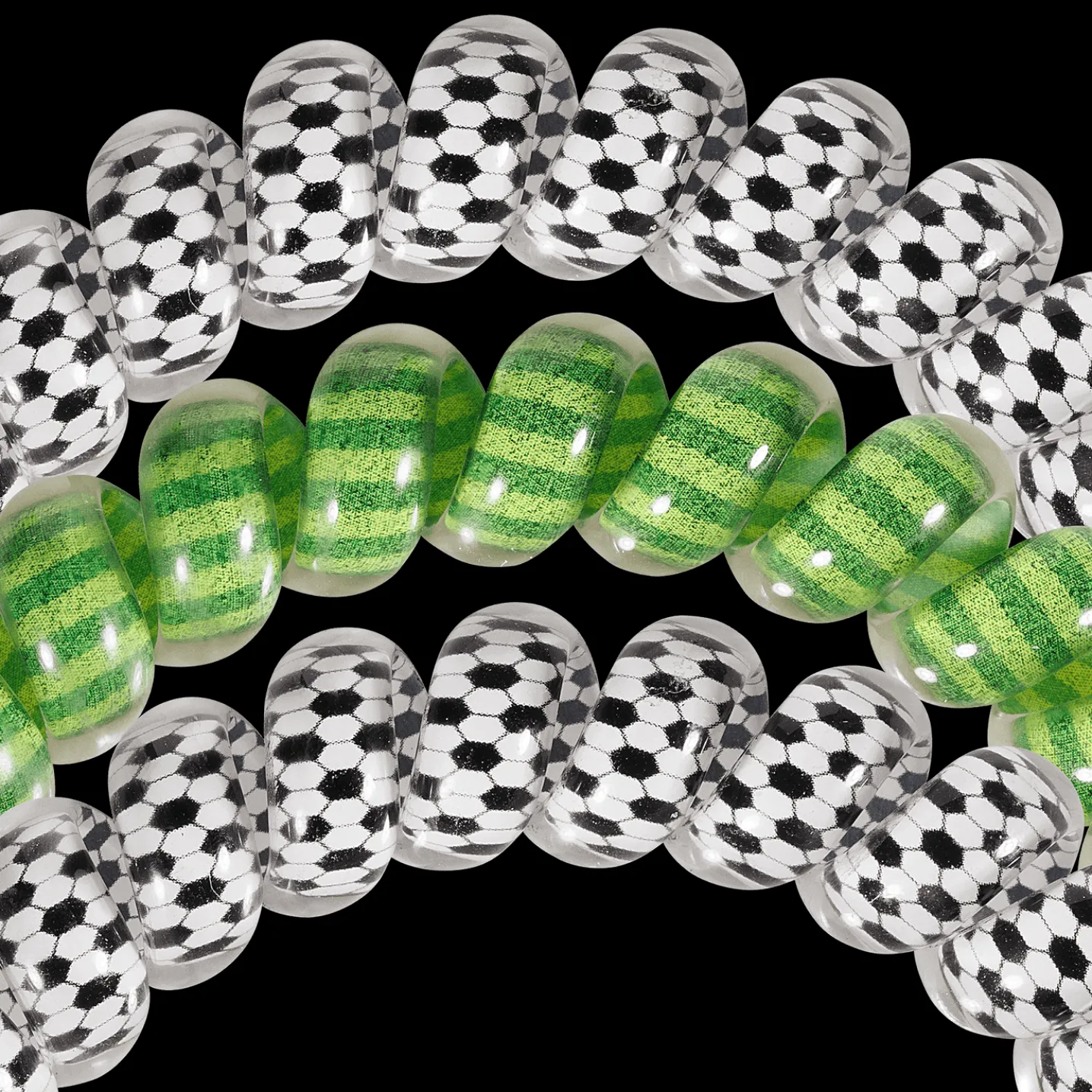 Soccer Large Hair Ties