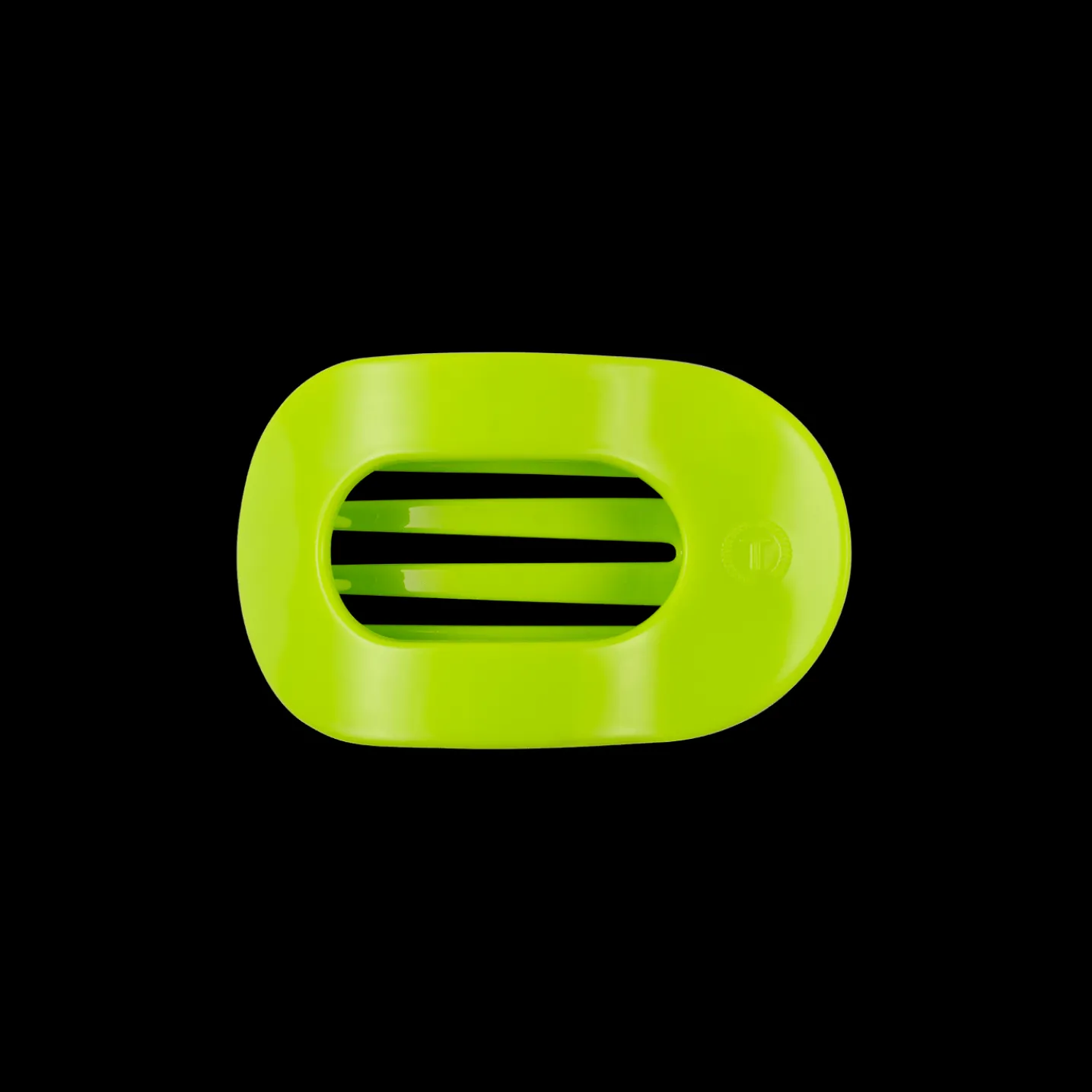 Summer Brights Small Flat Round Hair Clip