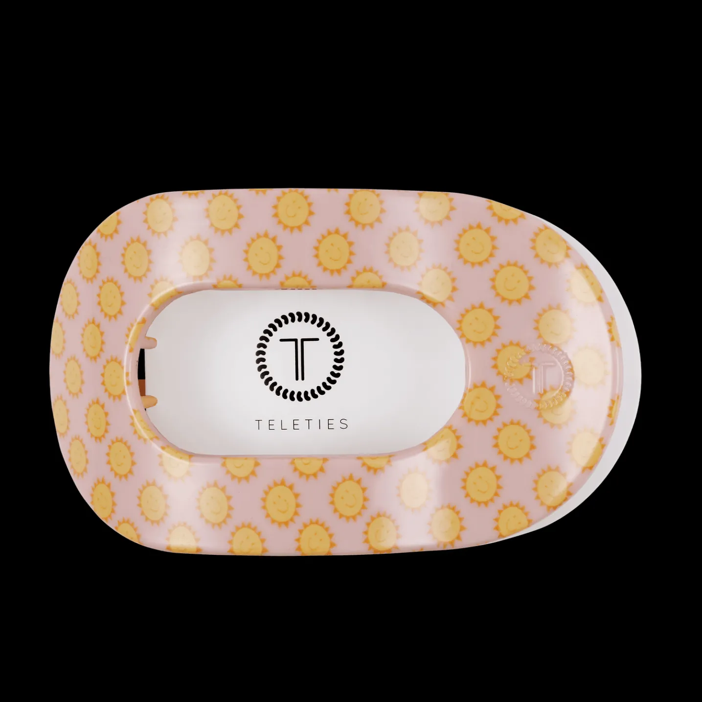 Sunny Days Ahead Large Flat Round Hair Clip