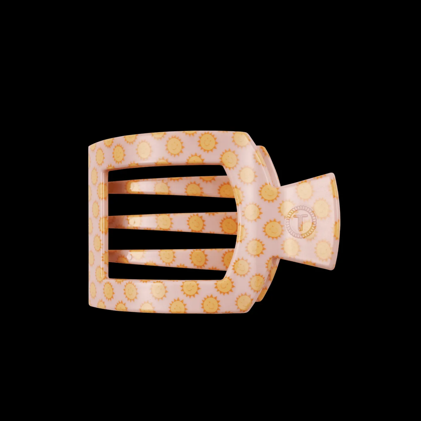 Sunny Days Ahead Medium Flat Square Hair Clip