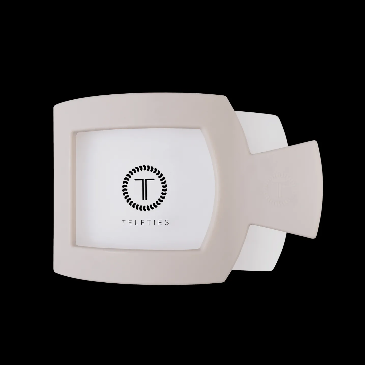 Toasted Large Flat Square Hair Clip