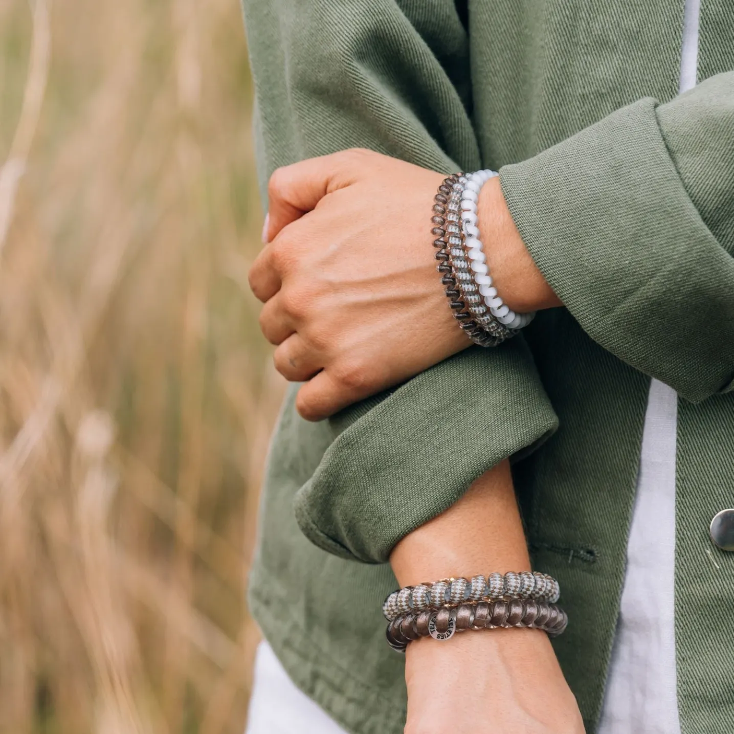 Truly Taupe Large Hair Ties