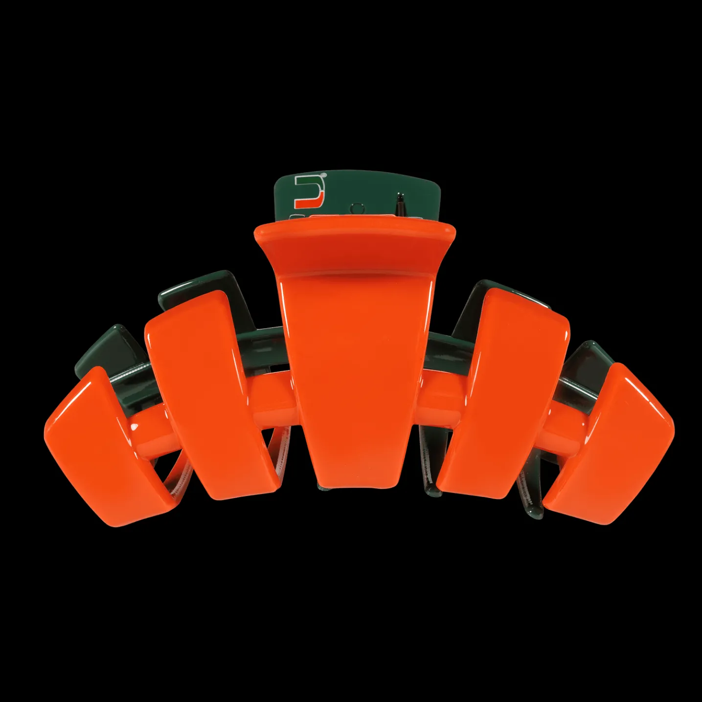 University of Miami Large Claw Hair Clip