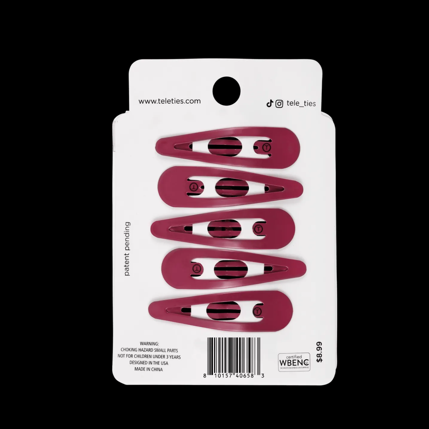 Wild Side Snap Clips (6Ct)